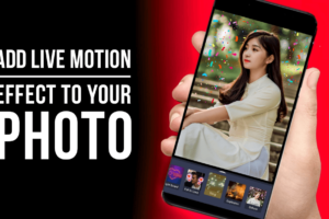 add motion to your photo