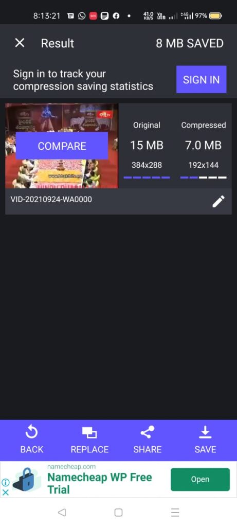 Video compressor app