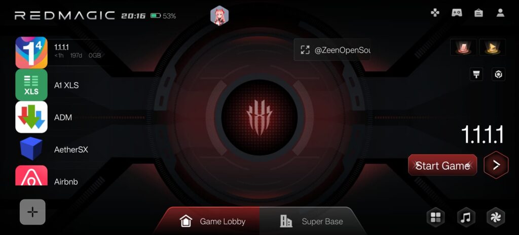 Nubia Redmagic Launcher android